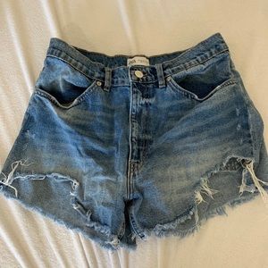 High wasted shorts